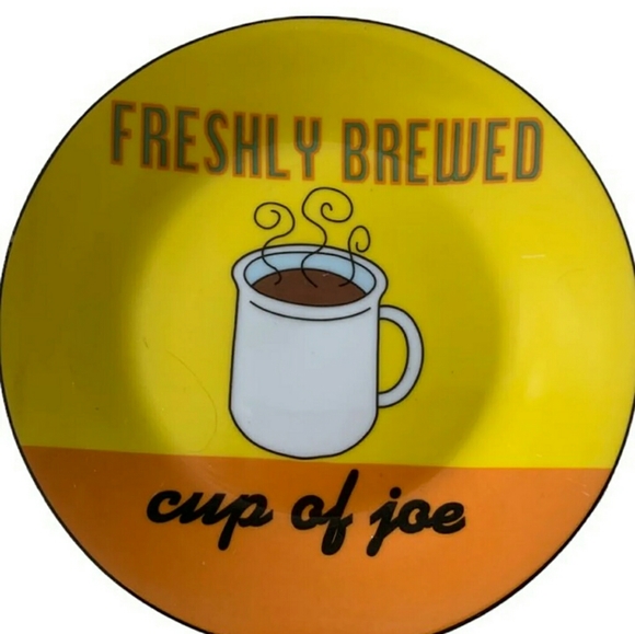 I. Godinger Co Graphic plates set of 2 - Picture 3 of 5